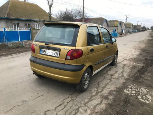 Daewoo Matiz 2003 желтый - фото 10