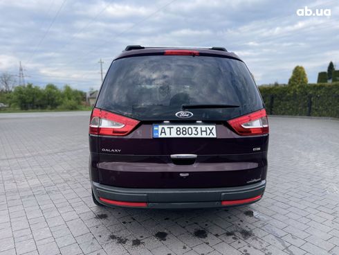 Ford Galaxy 2010 вишневый - фото 2