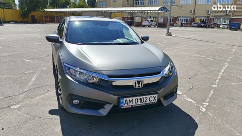 Honda Civic 2018 серый - фото 10