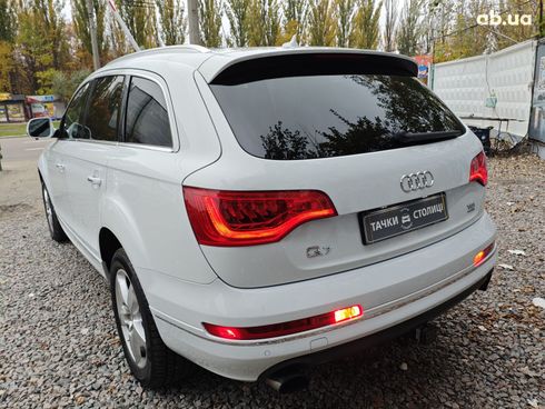 Audi Q7 2013 белый - фото 6