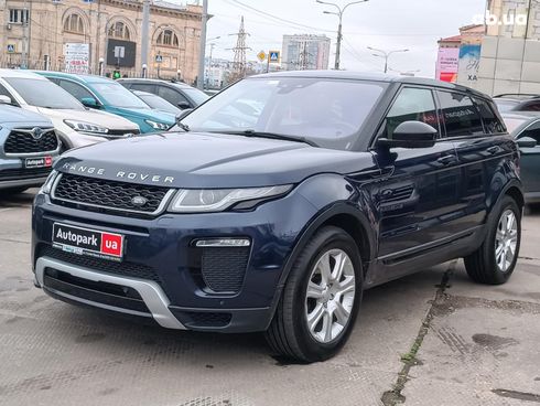 Land Rover Range Rover Evoque 2016 синий - фото 3