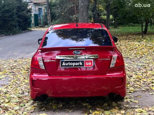 Subaru Impreza 2008 красный - фото 8