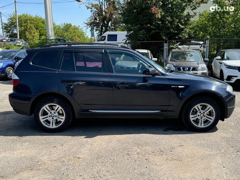 BMW X3 2008 синий - фото 5
