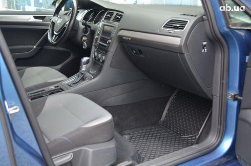 Volkswagen e-Golf 2015 синий - фото 12