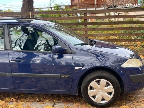 Renault Megane 2005 синий - фото 4