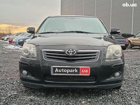 Toyota Avensis 2008 черный - фото 2