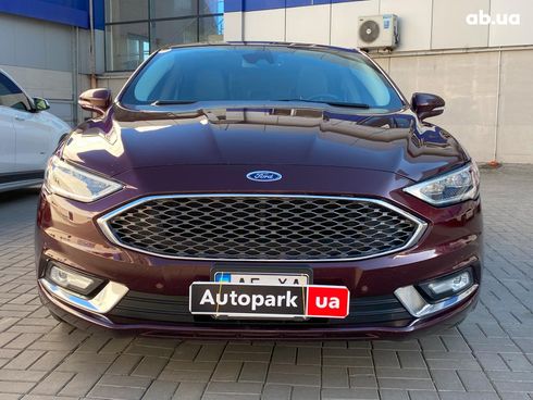 Ford Fusion 2018 красный - фото 2