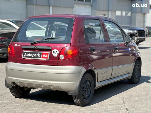 Daewoo Matiz 2008 красный - фото 6