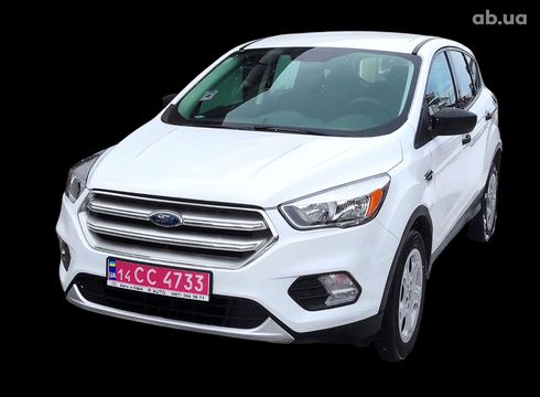 Ford Escape 2018 белый - фото 5