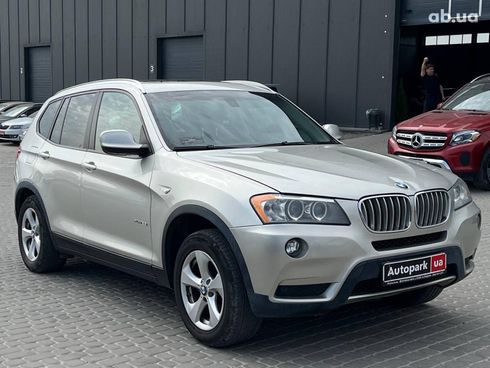 BMW X3 2012 серый - фото 4