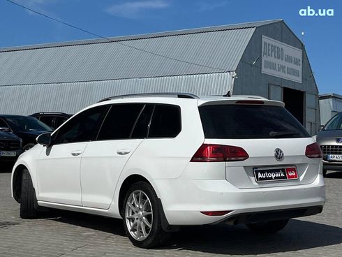 Volkswagen Golf 2015 белый - фото 9