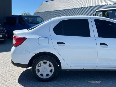 Renault Logan 2015 белый - фото 5