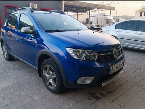 Renault Sandero Stepway 2021 синий - фото 6