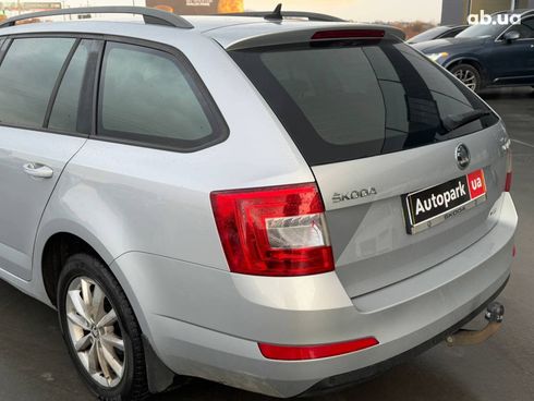 Skoda octavia a7 2014 серый - фото 9