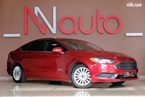 Ford Fusion 2016 красный - фото 2