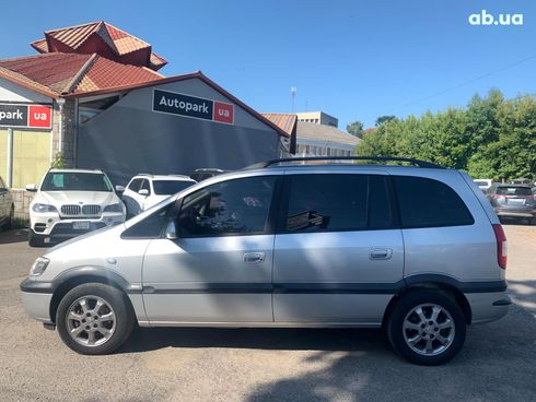 Opel Zafira 2003 серый - фото 8