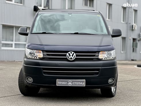 Volkswagen Multivan 2010 черный - фото 2