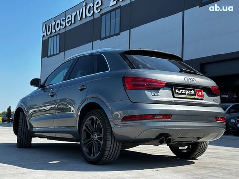 Audi Q3 2016 серый - фото 7