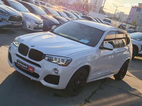 BMW X3 2016 белый - фото 8