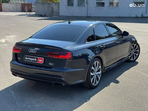 Audi A6 2015 синий - фото 5