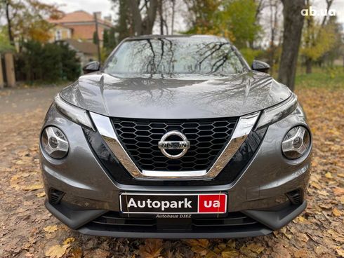 Nissan Juke 2021 серый - фото 3
