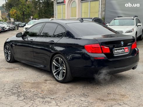 BMW 5 серия 2012 синий - фото 8