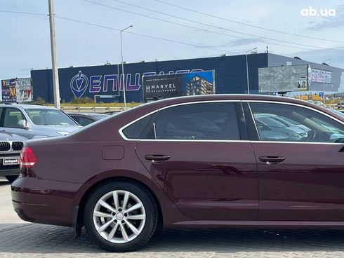 Volkswagen passat b7 2013 красный - фото 10