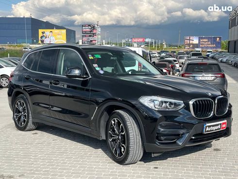 BMW X3 2020 черный - фото 3
