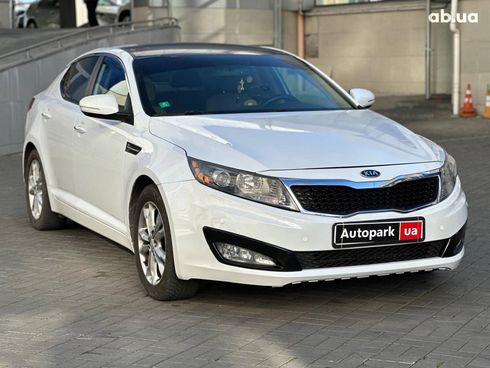 Kia Optima 2012 белый - фото 3