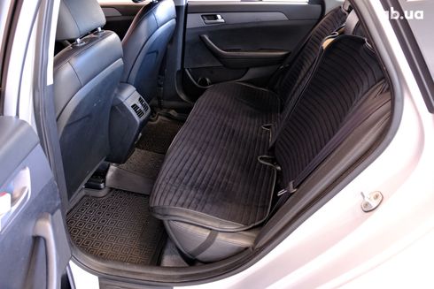 Hyundai Sonata 2017 серебристый - фото 8
