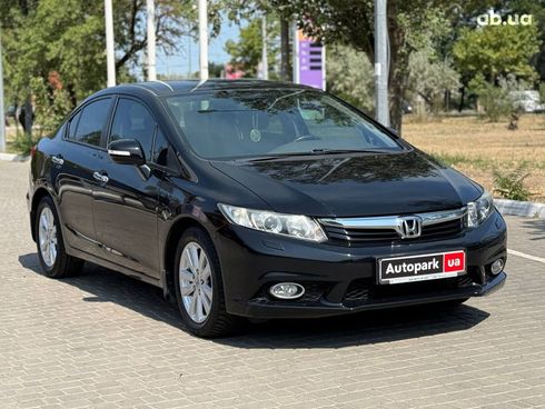 Honda Civic 2012 черный - фото 3