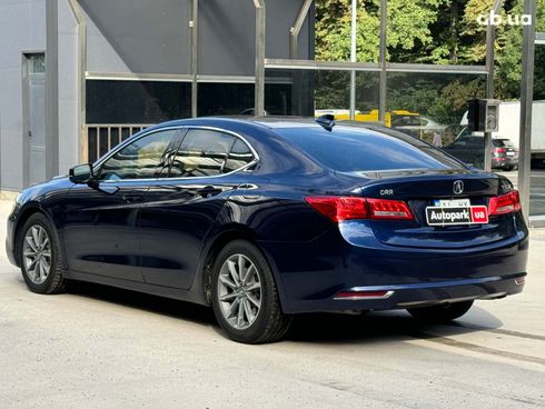 Acura TLX 2017 синий - фото 7