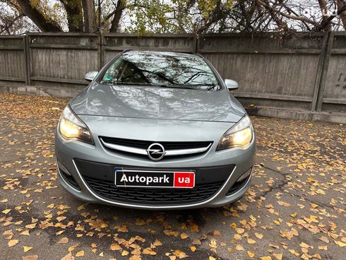 Opel Astra 2015 серый - фото 2