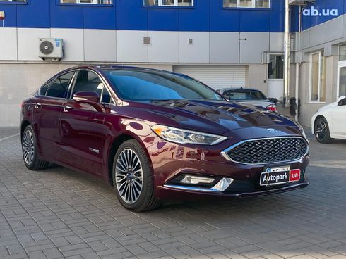 Ford Fusion 2018 красный - фото 3