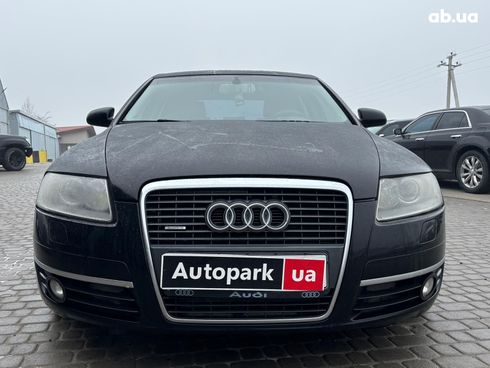 Audi A6 2006 черный - фото 2