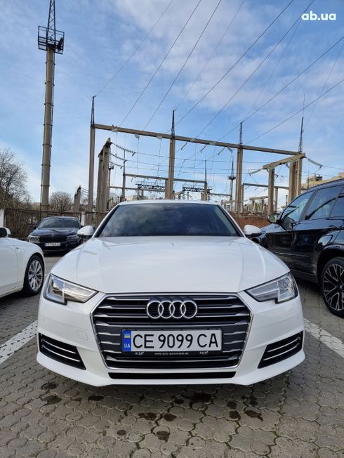 Audi A4 2016 белый - фото 2