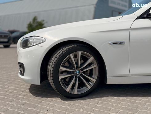 BMW 5 серия 2016 белый - фото 12