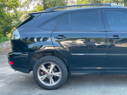 Lexus rx 400 h 2007 черный - фото 5