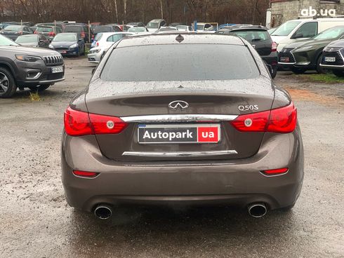 Infiniti Q50 2013 коричневый - фото 6