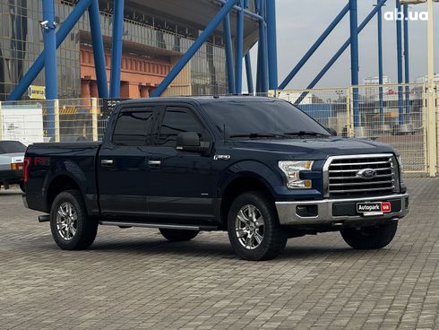 Ford f-150 2016 синий - фото 9