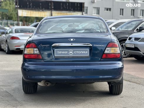 Daewoo Leganza 1999 синий - фото 4