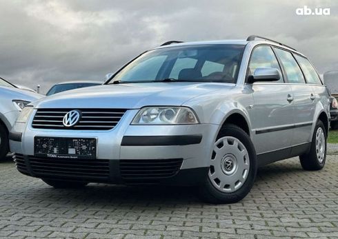 Volkswagen Passat 2002 серый - фото 3