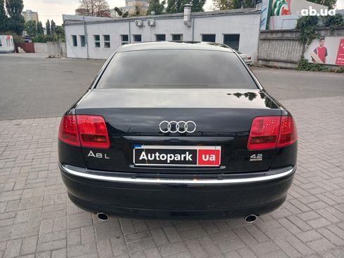 Audi A8 2006 черный - фото 9