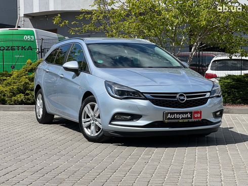 Opel Astra 2017 серый - фото 3