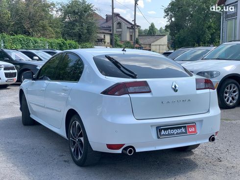 Renault Laguna 2015 белый - фото 7