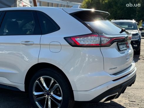 Ford Edge 2018 белый - фото 37