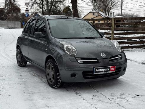 Nissan Micra 2006 серый - фото 5