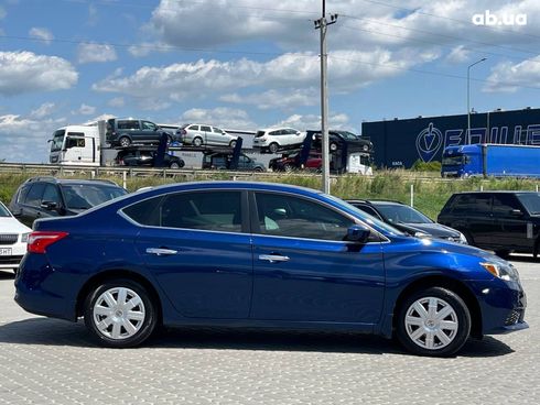 Nissan Sentra 2016 синий - фото 8
