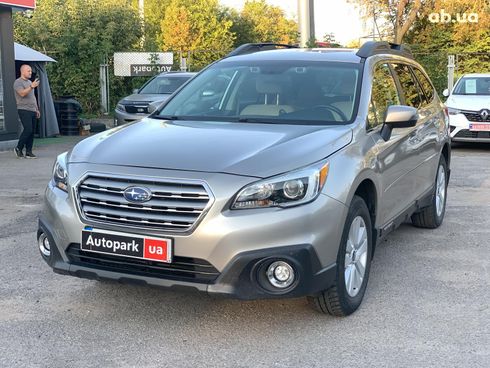 Subaru Outback 2016 бежевый - фото 3