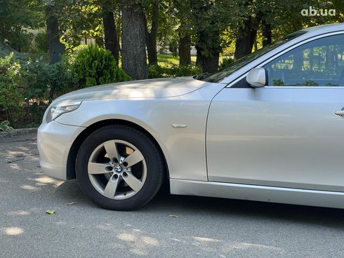 BMW 5 серия 2007 серый - фото 12